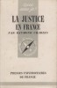 La justice en France.. CHARLES Raymond 