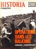 Historia magazine. Seconde guerre mondiale. Numéro 83. Opérations dans les Balkans.. HISTORIA MAGAZINE SECONDE GUERRE MONDIALE 