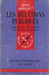 Les relations publiques.