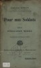 Pour nos soldats. Essai d'éducation morale.. ROMAIN (Capitaine) 