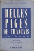 Belles pages de français. Recueil de lectures. Cours moyen. Classe de septième.. PENZ Charles - PIEUCHARD Marcel 