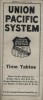 Time tables. Union Pacific Railroad Co. Oregon short Line R.R. Co. Oregon-Washington R.R. & Nav. Co. Los Angeles & Salt Lake City. Contient "Why I ...