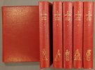 La vie parisienne à travers les âges. En 6 volumes. Exemplaire numéroté.. MILLEY JACQUES - BRELINGARD D. - MAZOYER L. 