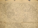 Verdun (Mézières). Carte N° 35. Carte au 1/80 000. Relevés de 1833. Tirage de 1915.. VERDUN - CARTE 
