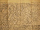 Mirecourt (Nancy). Carte N° 84. Carte au 1/80 000. Relevés de 1845. Révisée en 1896.. MIRECOURT - CARTE 
