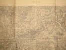 Epinal (Lunéville). Carte N° 85. Carte au 1/80 000. Relevés de 1839. Révisée en 1896.. EPINAL - CARTE 