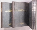 1914. Histoire illustrée de la guerre du droit. (En 3 volumes).. HINZELIN Emile Cartes et panoramas dépliants.
