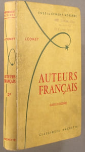 Auteurs français. Classes de seconde. Enseignement moderne.