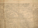 Reims S.-O. Carte N° 34. Carte au 1/50 000. Type 1889. Révisée en 1913. Tirage de 1917. Carroyage kilométrique imprimé en rouge (projection Lambert).. ...
