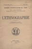 L'ethnographie. Nouvelle série N° 67.. SOCIETE D'ETHNOGRAPHIE DE PARIS 
