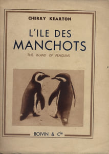 L'ïle des manchots. The island of penguins.