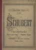 Clavierstucke. Pièces pour piano. Band 1. Impromptus et moments musicaux.. SCHUBERT Franz 