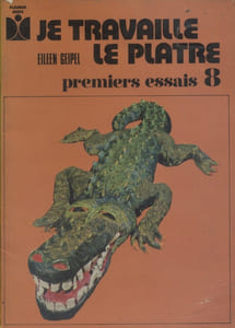 Je travaille le plâtre. Premiers essais.
