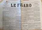 Le Figaro : 3 février 1871. Préparation des élections du 8 février.. LE FIGARO 