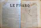 Le Figaro : 24 janvier 1871. Paru pendant le siège de Paris.. LE FIGARO 