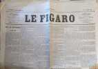 Le Figaro : 23 janvier 1871. Paru pendant le siège de Paris. Tentative de prise de l'Hôtel de Ville.. LE FIGARO 