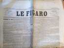 Le Figaro : 13 janvier 1871. Paru pendant le siège de Paris.. LE FIGARO 