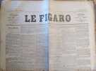 Le Figaro : 6 décembre 1870. Paru pendant le siège de Paris.. LE FIGARO 