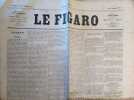 Le Figaro : 5 décembre 1870. Paru pendant le siège de Paris.. LE FIGARO 