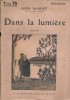 Dans la lumière. Roman.. DAUDET Léon Couverture illustrée par Renefer.