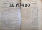 Le Figaro : 27 novembre 1870. Paru pendant le siège de Paris.. LE FIGARO 