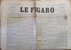 Le Figaro : 25 novembre 1870. Paru pendant le siège de Paris.. LE FIGARO 