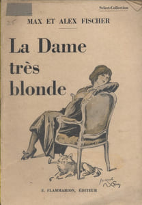 La dame très blonde.