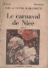 Le carnaval de Nice. Roman.. MARGUERITTE Paul et Victor Couverture illustrée par Ray-Lambert.