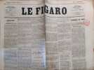Le Figaro : 15 novembre 1870. Paru pendant le siège de Paris.. LE FIGARO 