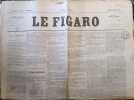 Le Figaro : 8 novembre 1870. Paru pendant le siège de Paris.. LE FIGARO 
