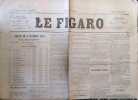 Le Figaro : 6 novembre 1870. Paru pendant le siège de Paris.. LE FIGARO 