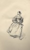 Les Français peints par eux-mêmes. La fille d'auberge. Livraison N° 131, avec sa couverture d'origine, contenant la "Correspondance des Français".. ...