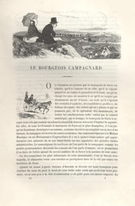 Les Français peints par eux-mêmes. Le bourgeois campagnard.