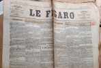 Le Figaro : 10 octobre 1870. Paru pendant le siège de Paris.. LE FIGARO 