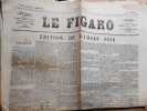Le Figaro : 3 octobre 1870. Paru pendant le siège de Paris.. LE FIGARO 
