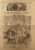 L'éclipse N° 59b : Le lever d'une petite dame, couverture illustrée par Régamey, remplaçant celle d'André Gill censurée.. L'ECLIPSE 