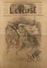 L'éclipse N° 71 : Le rappel, couverture illustrée par André Gill. Ce numéro a été censuré.. L'ECLIPSE 