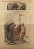 L'éclipse N° 98b : La nuit et le jour, couverture illustrée en couleurs par Montbard, remplaçant celle d'André Gill censurée.. L'ECLIPSE 