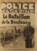 Police Magazine N° 195. En première page : Le bataillon de la douleur (Biribi) - Les gangsters de Marseille - Souvenirs d'une femme de chambre de ...