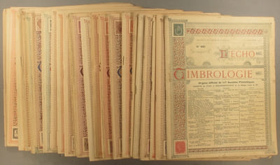 L'Echo de la timbrologie. Année complète 1932. Bimensuel. 24 numéros du N° 865 au N° 888.