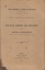 Carte géologique du massif du Mont-Blanc. Feuille Servoz-Les Houches. Notice explicative suivie de deux planches de coupes géologiques.. CORBIN Paul - ...