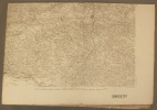 Carte de Cassini N° 72 : Région de La Réole - Marmande - Villeneuve d'Agen… Carte en taille douce, tirage XIXe siècle.. CARTE DE CASSINI 
