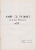Bulletin des amis de Freinet et de son mouvement. N° 30 et 31.. AMIS DE FREINET ET DE SON MOUVEMENT 