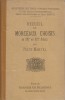 Recueil de morceaux choisis du XVI e au XIX e siècle.. MARTEL Félix 