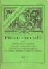 Répertoire des familles étudiées par les membres des centres généalogiques de l'Aube - Marne et Haute-Marne.. CENTRE GENEALOGIQUE DE CHAMPAGNE - 1991 