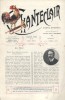 Chanteclair. Journal bi-mensuel N° 58. Notice biographique et caricature en couleurs par H. Frantz du Professeur Roger.. CHANTECLAIR 