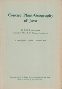 Concise plant-geography of Java. Flora of Java (spermatophytes only).