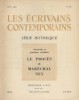 Les écrivains contemporains. N° 65. Série historique : Le procès du Maréchal Ney.. LES ECRIVAINS CONTEMPORAINS 
