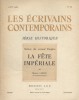 Les écrivains contemporains. N° 67. Série historique : La fête impériale. Scènes du Second Empire.. LES ECRIVAINS CONTEMPORAINS 