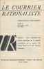 Le Courrier rationaliste 19e année N° 6. Supplément mensuel aux cahiers rationalistes.. LE COURRIER RATIONALISTE 1972 